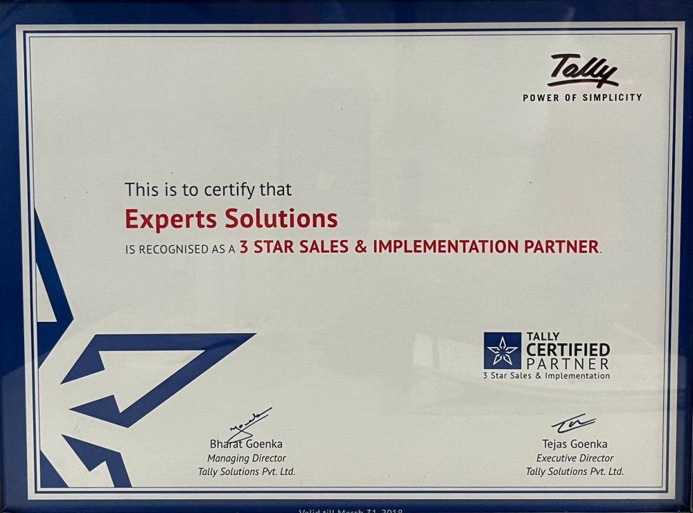 3 Star Tally Partner