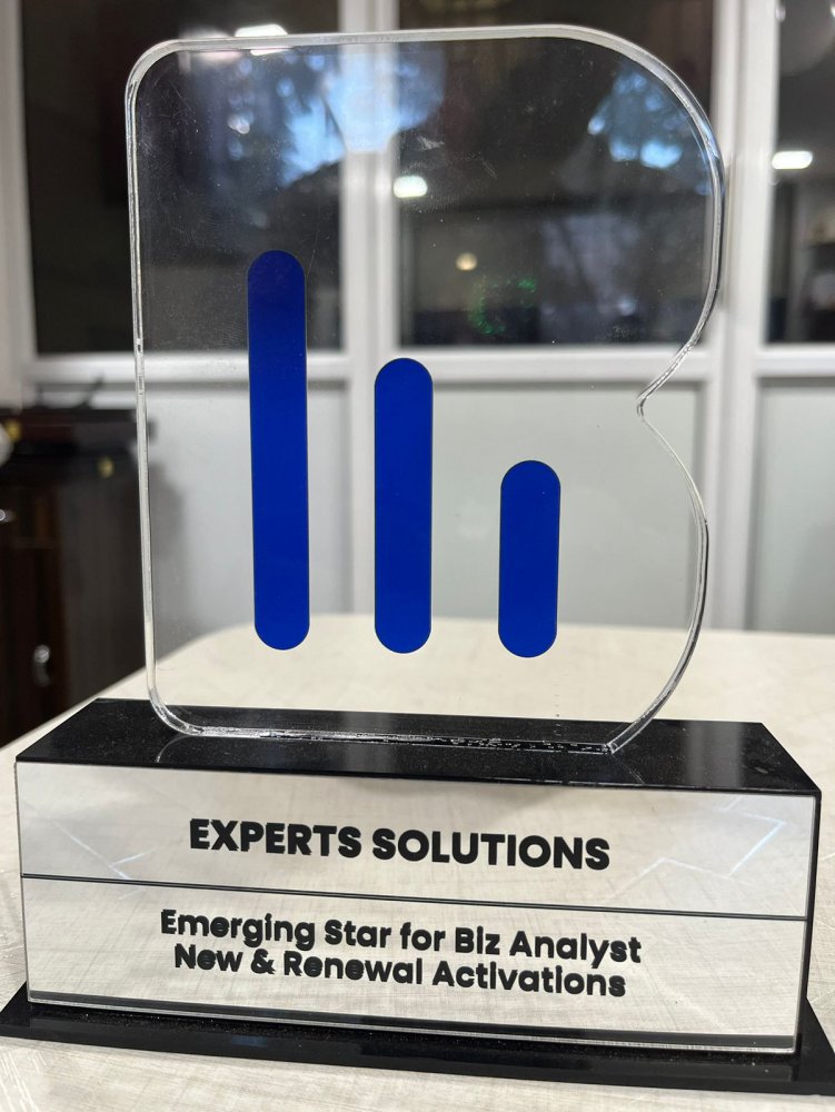 Emergine Star for Biz Analyst Trophy