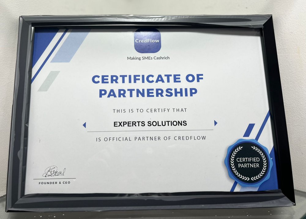 Partner Credit Flow Certificate