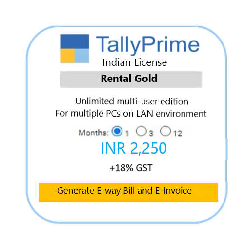 Rental Gold License